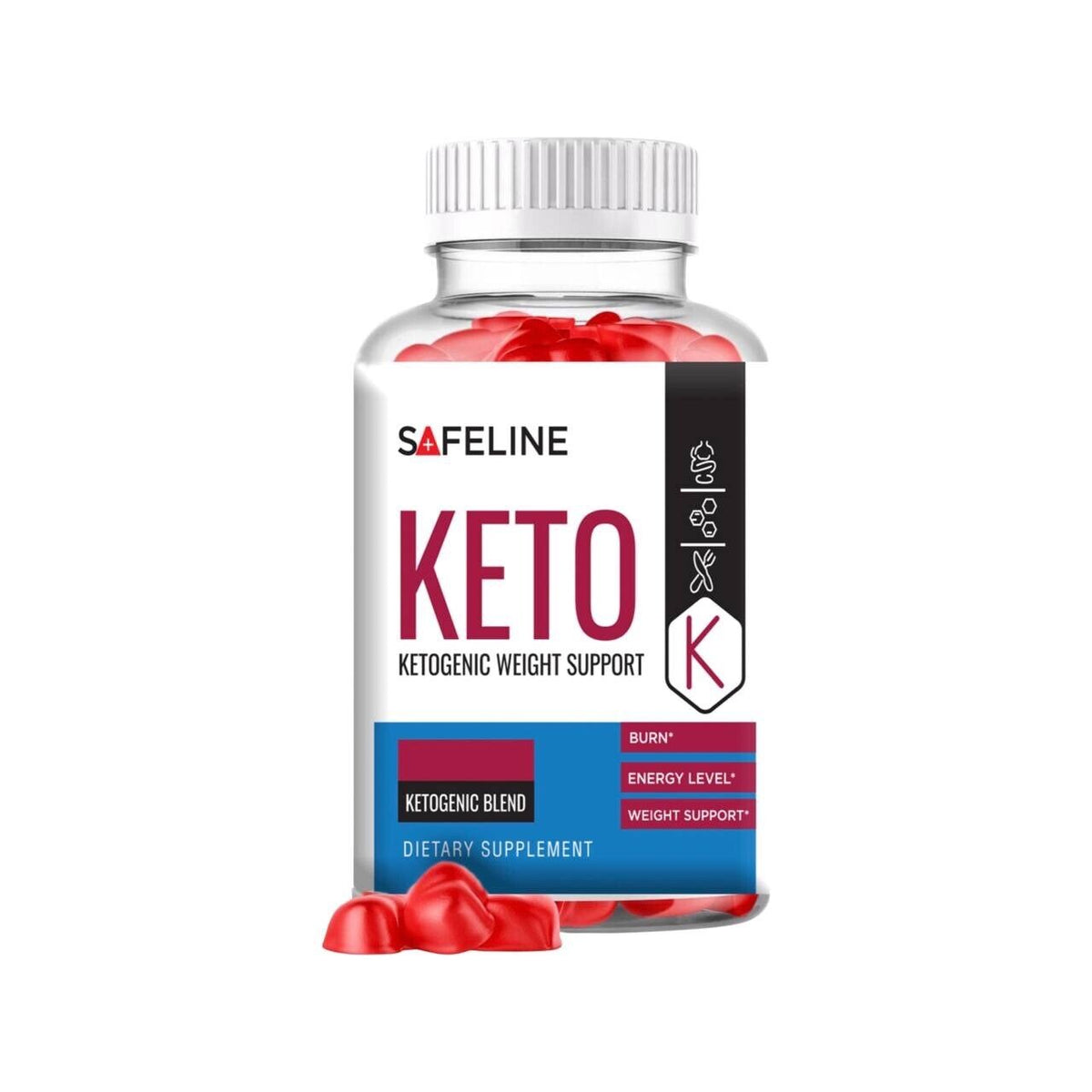 Safeline Keto Gummies, Safe line Keto ACV Gummies (60 Gummies)