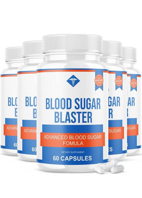 5-Pack Blood Sugar Blaster Advanced Blood Sugar Formula - 300 Capsules