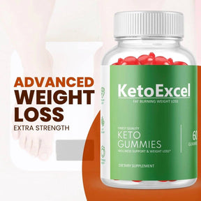 5-Pack Keto Excel ACV Gummies, Vegan, Fat Burner, Weight Loss - 300 Gummies