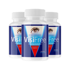 3-Pack VisiFree Premium Eye Health Supplement, Supports Healthy Vision(180 Caps)