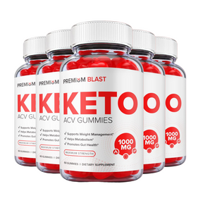 5-Pack Premium Blast Keto ACV Gummies -Vegan, Weight Loss Supplement-300 Gummies