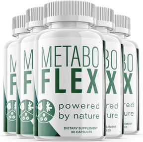 5-Pack Metaboflex Keto Pills, Fat Burner, Weight Loss Supplement (300 Capsules)