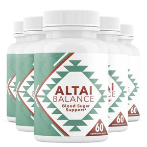 (5 Pack) Altai Balance Herbal Supplement Supports Blood Sugar • (300 Capsules)