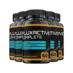 5-Pack Fluxactive Complete For Prostate Health Supplement Pills  (300 Capsules)